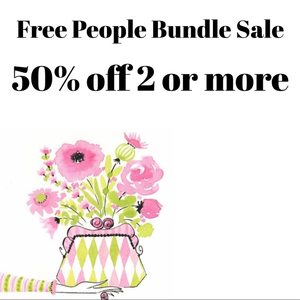 50% OFF 2 Free People (or more)
